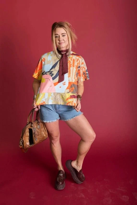 Painted Cowgirl TopS/M