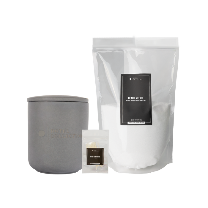 Petite Ceramic Sand Wax Set