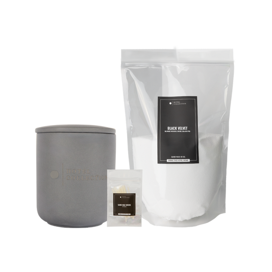 Petite Ceramic Sand Wax Set