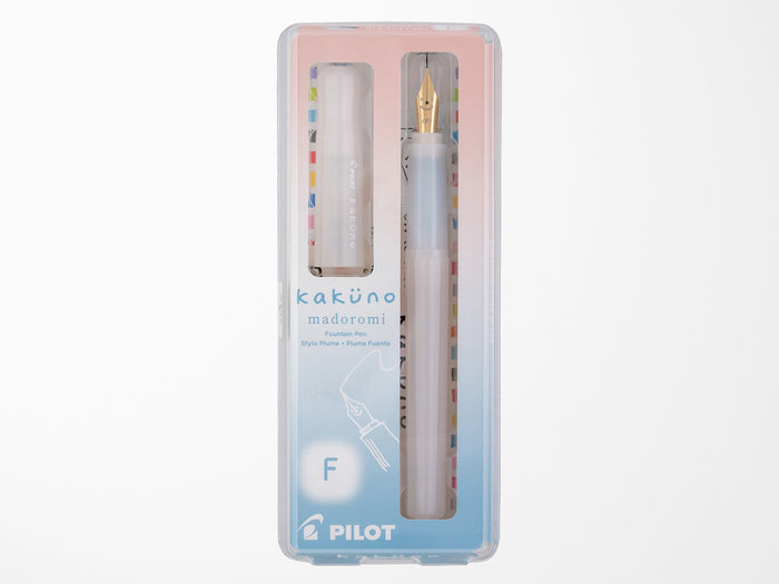 Pilot Kakuno Fountain Pen - Madoromi – Cumulus White