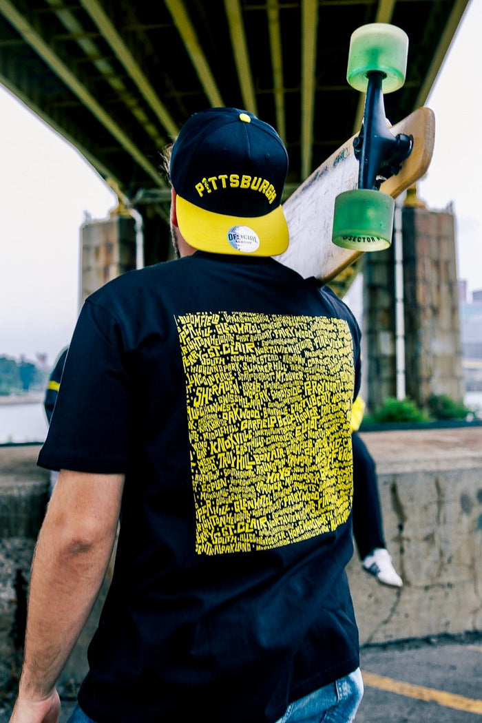 [ Pittsburgh Riverhounds ] 90 Neighborhood Premium Tee - Official League