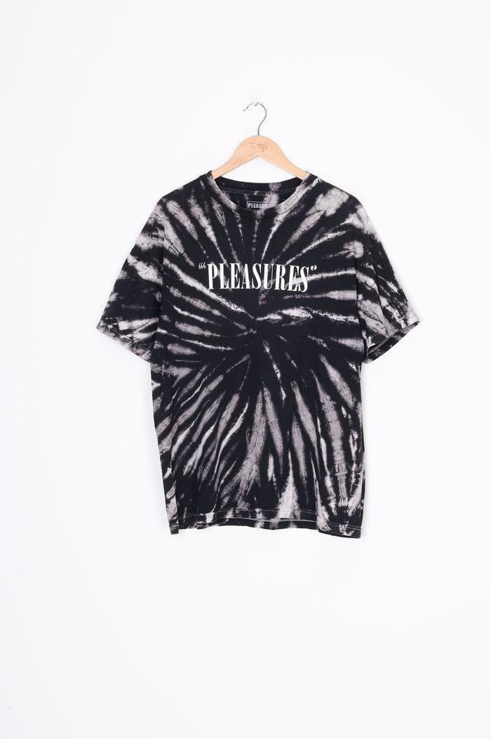 Pleasure Mens Black T-shirt Size L