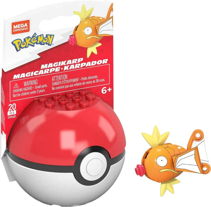 Pokemon - Pokeball Mega Construx Evergreen Legos Figure