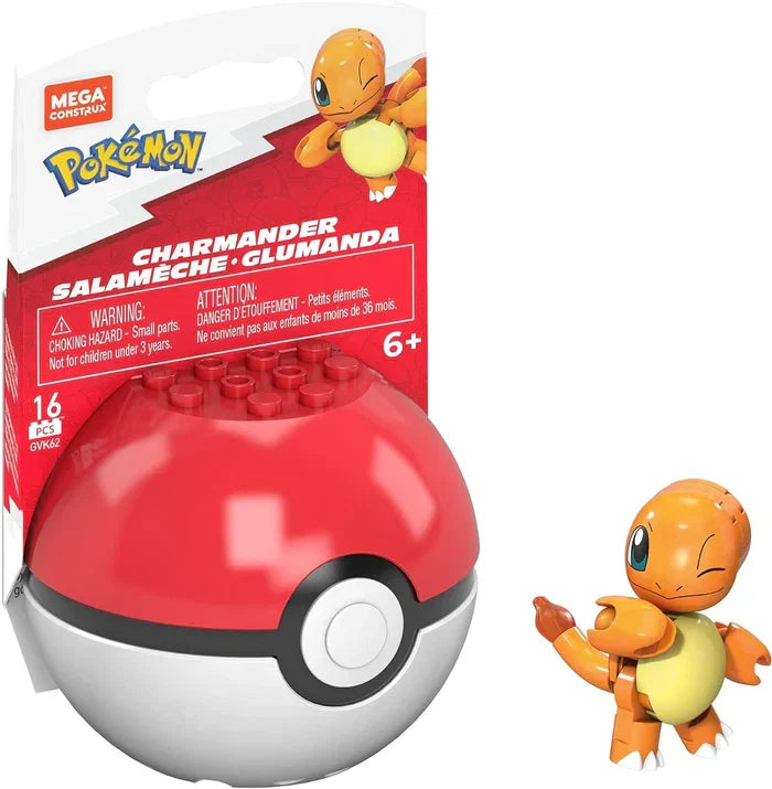 Pokemon - Pokeball Mega Construx Evergreen Legos Figure