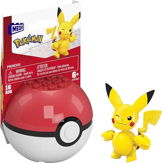 Pokemon - Pokeball Mega Construx Evergreen Legos Figure