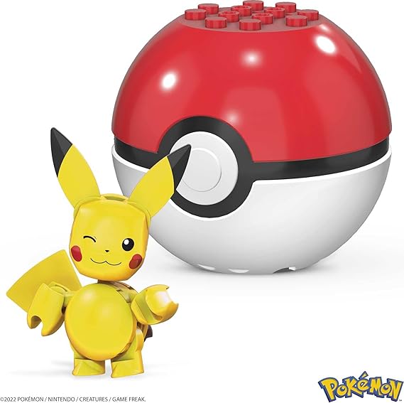 Pokemon - Pokeball Mega Construx Evergreen Legos Figure