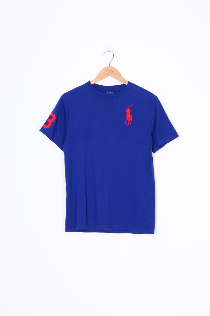 Polo Mens Blue T-shirt Size L
