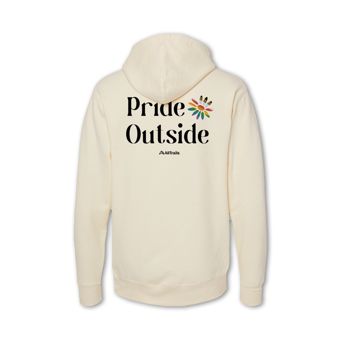 Pride Outside Hoodie - Natural Midlayer Rush Order Tees