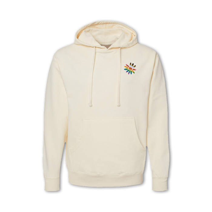 Pride Outside Hoodie - Natural Midlayer Rush Order Tees