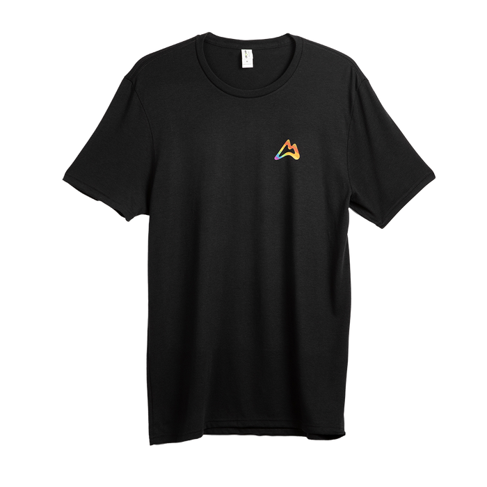 Pride Outside Mountain Tee - Black Tees Rush Order Tees