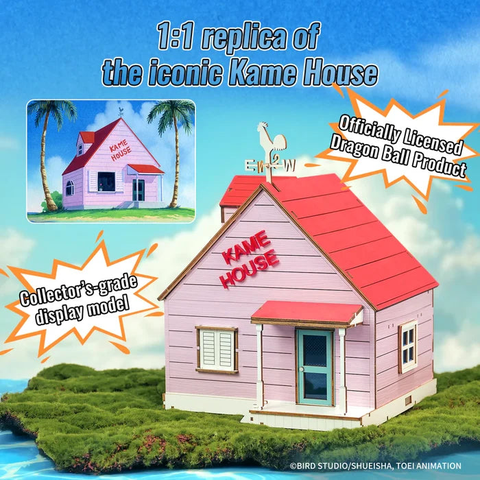 Puremind x Dragon Ball Z - Kame House DIY Miniature House Figure