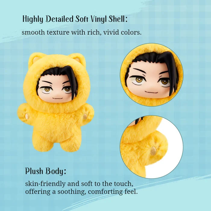 Puremind x Jujutsu Kaisen Cat Ear Plush Series Vinyl 1pc Plush Mystery Box