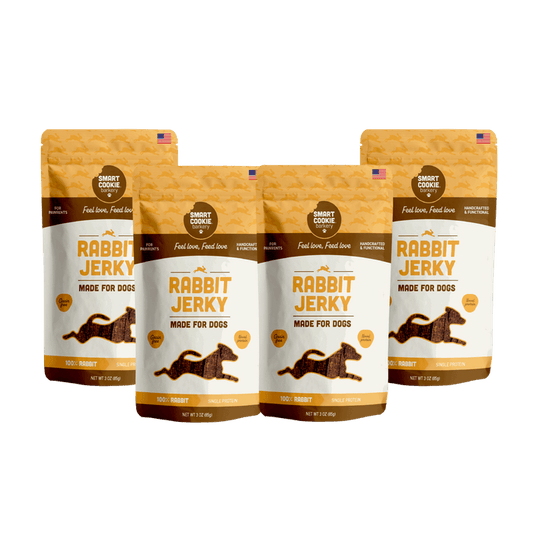 Rabbit Jerky Dog Treat Bundle