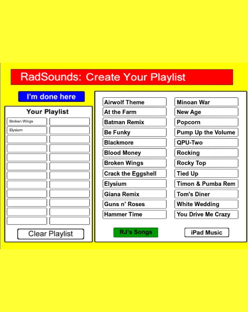 Cause/Effect and Music Player