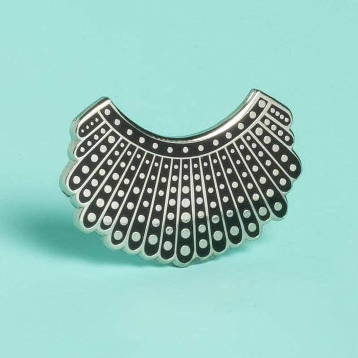 RBG Dissent Collar  Pin
