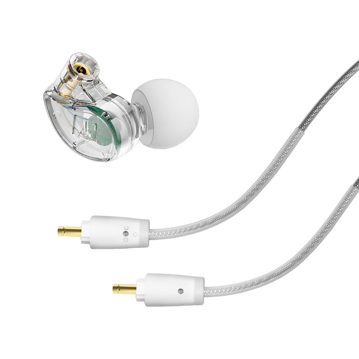 Image of Clear M6 PRO Noise-Isolating Musician’s In-Ear Monitor and black cable