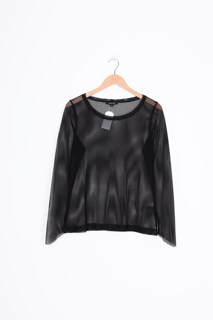 Repertoire Womens Black Top Size 10