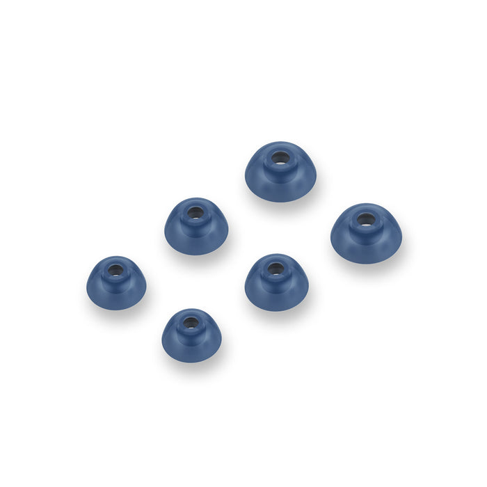 Blue Replacement Eartips for X10 Truly Wireless Sports Earphones.