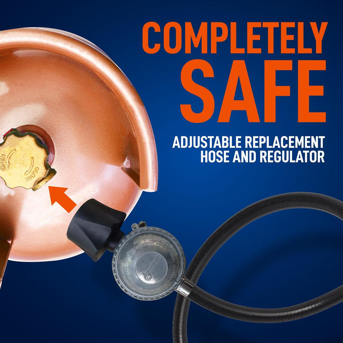 Replacement Hose And Regulator - Works With Nutrichef Model Number: Ncpizovn