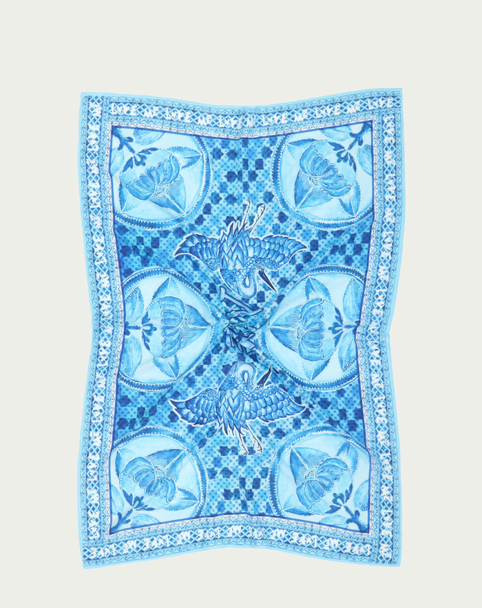 River Indigo Scarf