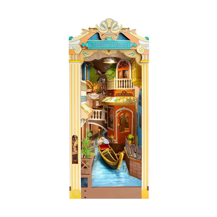 Robotime - Romantic Venice Rolife DIY Book Nook Crafts figure