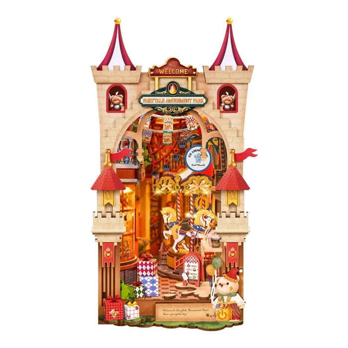 Robotime: Fairytale Amusement Park Book Nook Rolife 3D Wooden Puzzles Figure