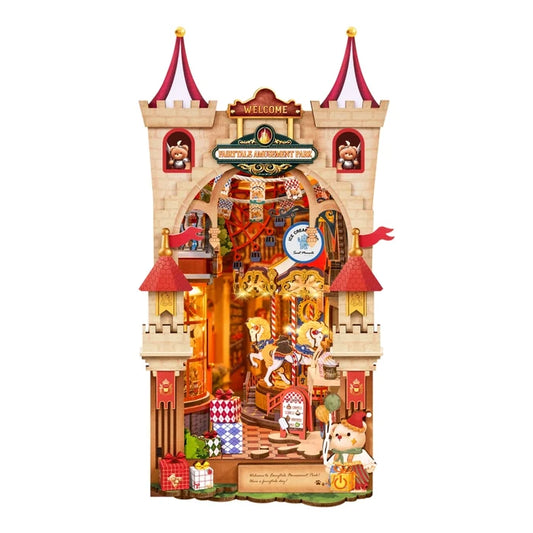 Robotime: Fairytale Amusement Park Book Nook Rolife 3D Wooden Puzzles Figure