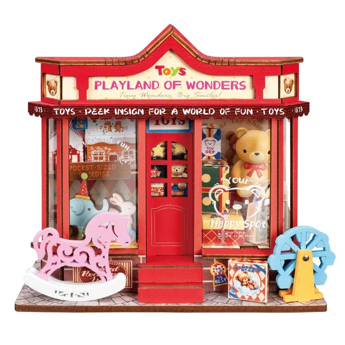 Robotime Rolife - Whimsy Toy Shop DIY Miniature House Figure