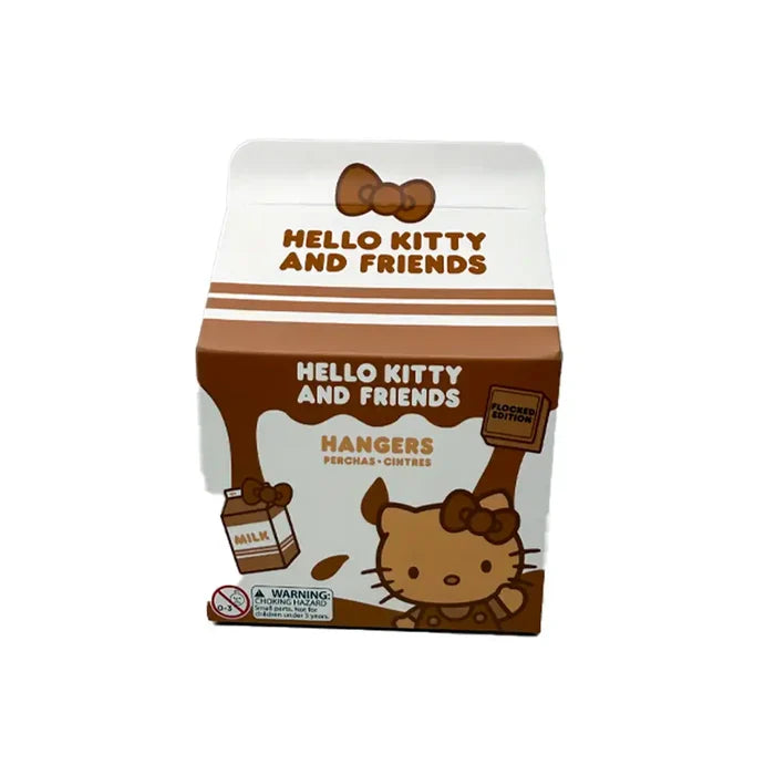Sanrio Hello Kitty & Friends - Chocolate Milk Flocked 1pc Hangers Blind Box