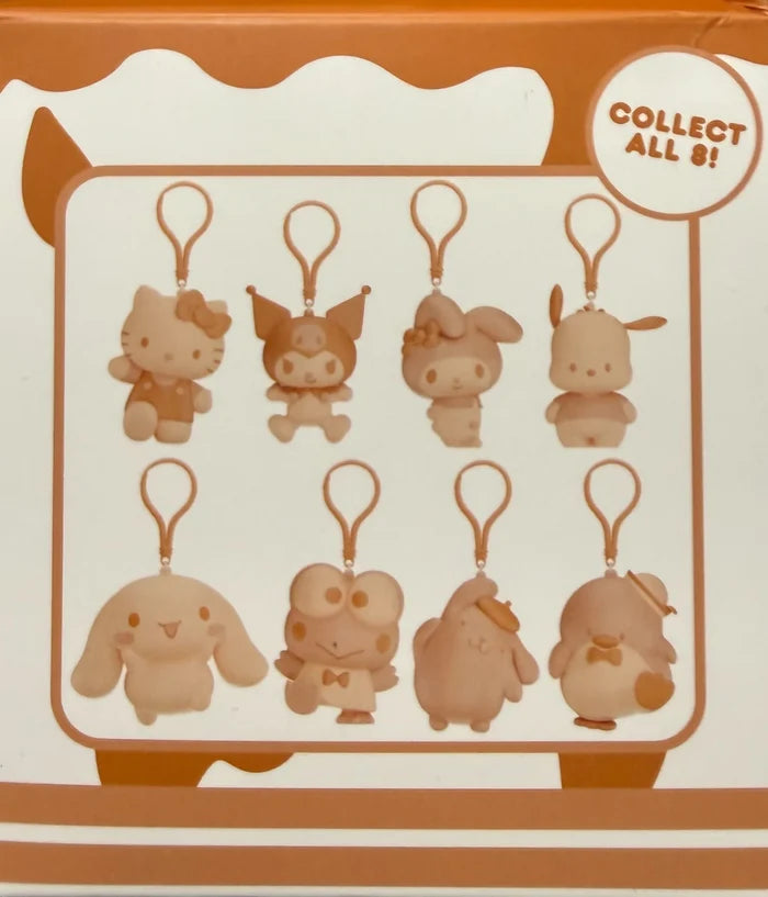 Sanrio Hello Kitty & Friends - Chocolate Milk Flocked 1pc Hangers Blind Box