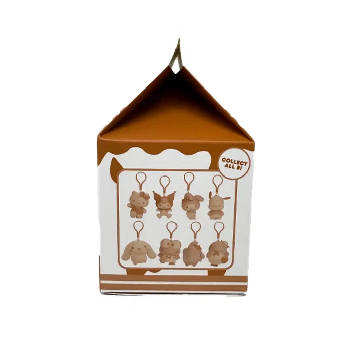 Sanrio Hello Kitty & Friends - Chocolate Milk Flocked 1pc Hangers Blind Box