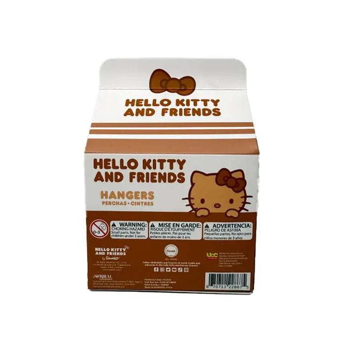 Sanrio Hello Kitty & Friends - Chocolate Milk Flocked 1pc Hangers Blind Box