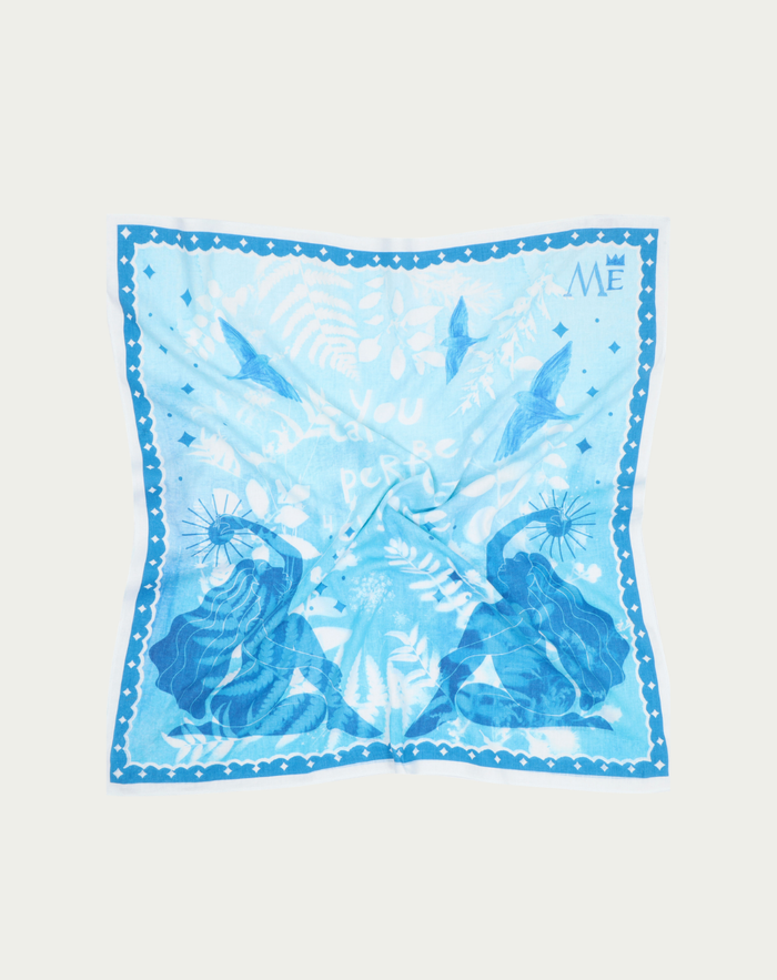 Sara Indigo Headkerchief
