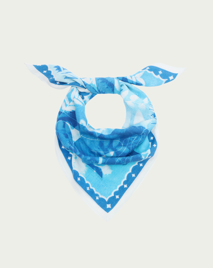 Sara Indigo Headkerchief