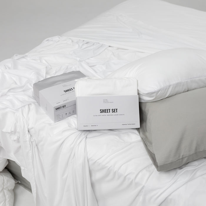 Sateen Cotton Oasis Sheet Set