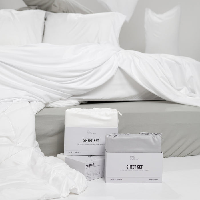 Sateen Cotton Oasis Sheet Set