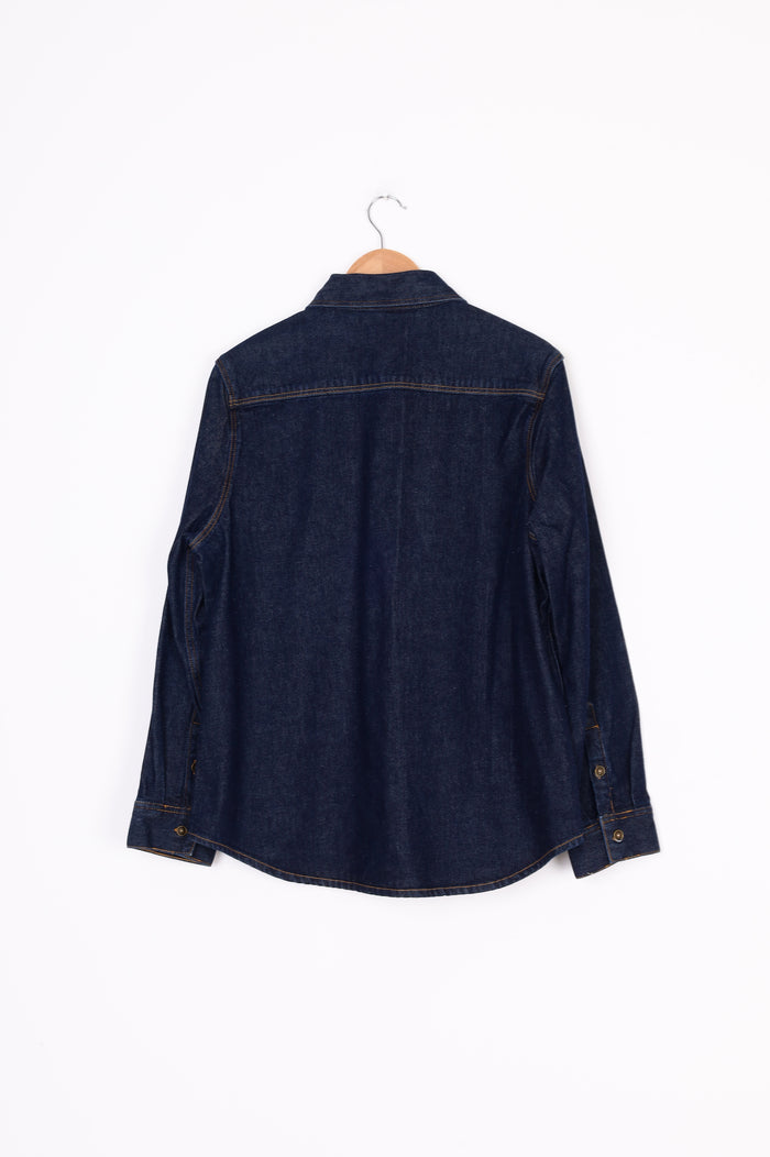 S/B/ by Saba Womens Blue Shirt Size 12