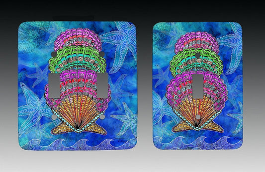 Scallop Shells Light Switch Cover
