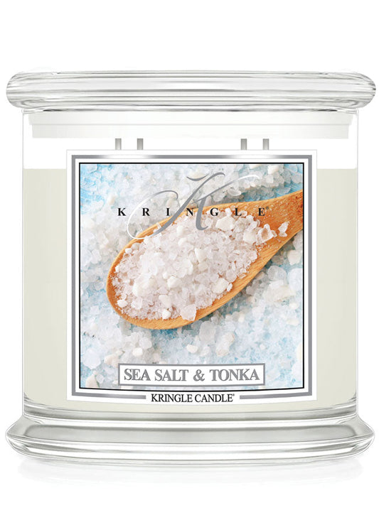 Sea Salt & Tonka Scented Extra Large 4-wick Candle - Kringle Candle Store