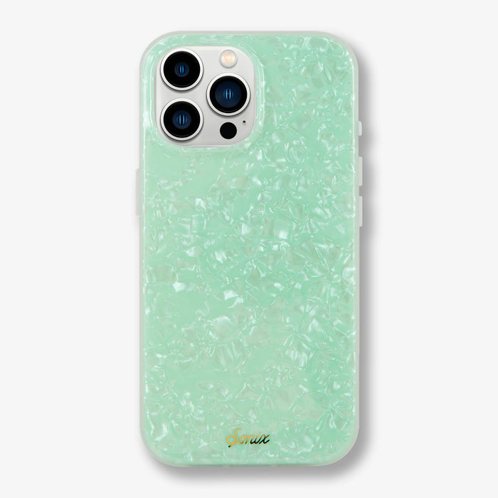 Seafoam Tort MagSafe® Compatible iPhone Case