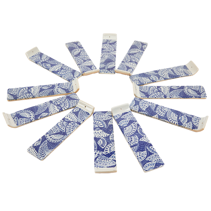 Sensu Fan and Sansui Mountain Landscape: Incense Burners