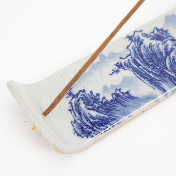Sensu Fan and Sansui Mountain Landscape: Incense Burners