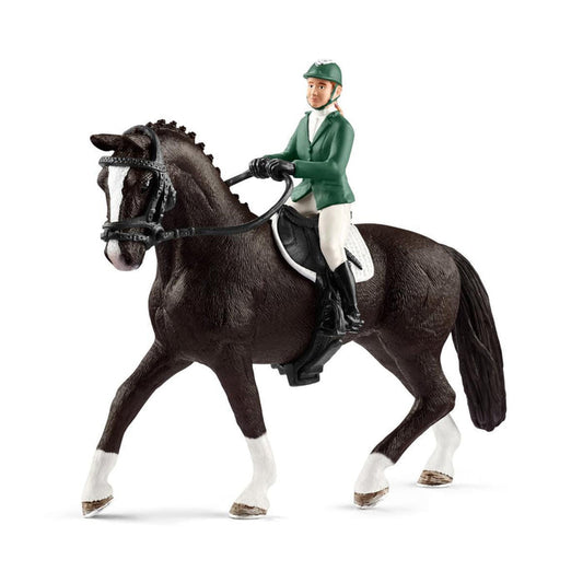 Showjumper with horse