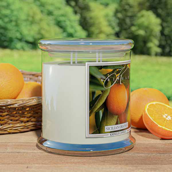 Sicilian Orange Scented 4-wick Candle