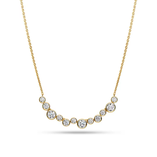 Sif Jakobs Sardinien Dodici Collier Damenschmuck | SJ-N2774-CZ-YG