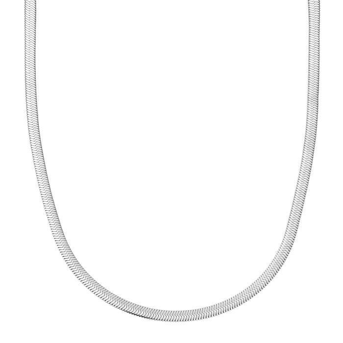 Silberne Schlangenkette