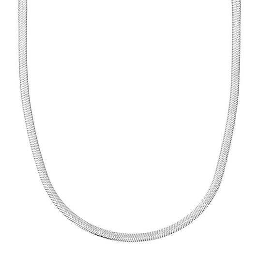 Silberne Schlangenkette