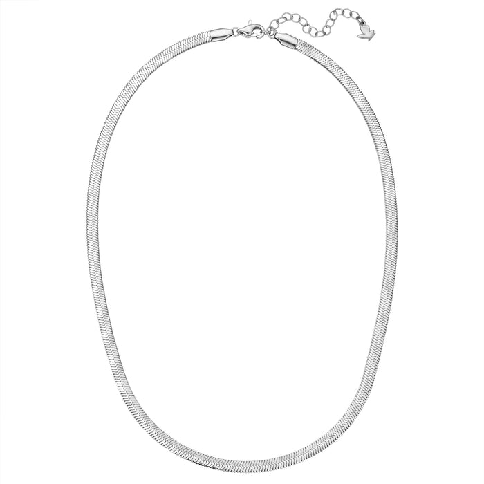 Silberne Schlangenkette
