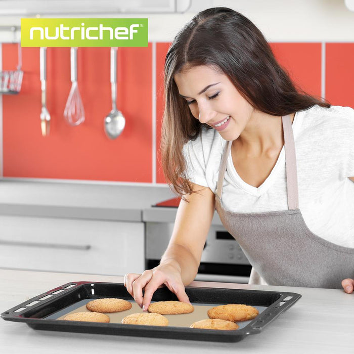 Silicone Baking Mats - Non-stick, Oven-safe 480¬8F, Food-Grade, Grey