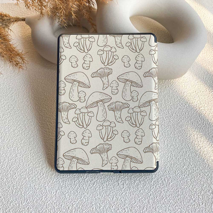 Sketch Shroom | Kindle Case - Khaki - IMCASE